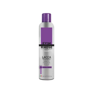 Evin Rhose Hairspray Ultra Strong ist ein Stylingprodukt, Haarspray, das Haar in Form zu halten, Volumen zu verleihen und Frizz zu reduzieren.
