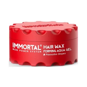 Immortal Hair Wax Forming Aqua Gel ist ein Haarstyling-Produkt, von Marke Immortal, das speziell für das Formen und Stylen des Haares entwickelt wurde.