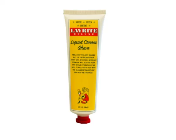 Das Layrite Liquid Cream Shave ist eine Rasiercreme, von der Marke Layrite. Entwickelt, um eine glatte und angenehme Rasur zu ermöglichen.