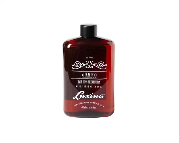 Hair loss prevention Shampoo, ein Shampoo, von italienischer Marke Luxina, die speziell um Haarausfall vorzubeugen/ zu reduzieren entwickelt wurde.