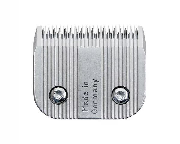 Moser 2.5mm #9F 1245-7340, ein spezieller Scherkopf für Haarschneidemaschinen, der von der Marke Moser hergestellt wird.