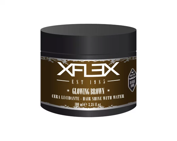 Xflex Glowing Brown ist ein Wachs auf Wasserbasis, von italienischer Marke Xflex, das speziell entwickelt wurde, um moderne Looks zu stylen und eine langanhaltende Fixierung zu gewährleisten.