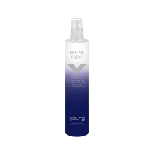 Young Y-Silver Bi-Phase, ein sofortiges Seidenprotein-Conditioning-Produkt, der italienischen Marke Young,  mit einem einzigartigen progressiven violetten Pigment.