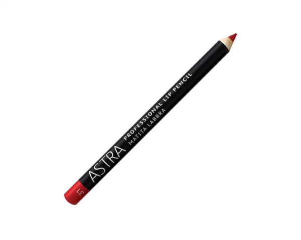 Der ASTRA PROFESSIONAL LIP PENCIL ist in einer Stiftform erhältlich und hat eine präzise Spitze, die das Auftragen erleichtert. Er enthält eine hochpigmentierte Formel, die eine klare und präzise Linie um die Lippen zieht und eine gute Farbhaftung bietet.