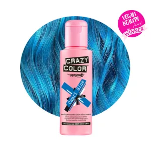 Crazy Color Capri Blue 44 ist eine spezielle Haarfarbe aus der Crazy Color Produktreihe. Capri Blue ist ein semi-permanentes hellblaues Haarfärbemittel, das vom sommerlichen Küstenhimmel inspiriert ist. Dieser lebendige Farbton wurde mit unserer Pflegeformel kreiert, die super sanft zu Ihrem Haar ist.