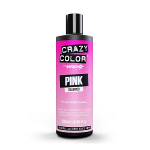Crazy Color Pink Shampoo ist ein Shampoo der bekannten Marke Crazy Color. Dieses Shampoo wurde entwickelt, um lebendiges rosa Haar zu erhalten und ist der perfekte Partner für semi-permanente Farbpalette. Es funktioniert mit allen unseren Rosatönen und verlängert das Verblassen und beseitigt gleichzeitig unerwünschte Töne. Es ist wichtig zu verstehen, dass Pink Shampoo keinen großen Unterschied macht, wenn die Haare vorher nicht gefärbt wurden. Dieses Shampoo eignet sich am besten zur Erhaltung und Verbesserung der zuvor mit Crazy Color gefärbten Haarfarbe.