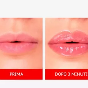 Füllender, voluminöser Lipgloss. Wie ein würziger Chili-Kuss: sinnliche Lippen in wenigen Augenblicken, als bestes Accessoire für unseren Look zu glänzen.