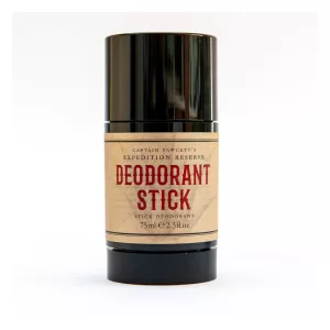 Captain Fawcetts elegant formulierter fester Deodorantstift vereint hautfreundliche Inhaltsstoffe wie beruhigendes Aloe-Blatt und Hamamelis.