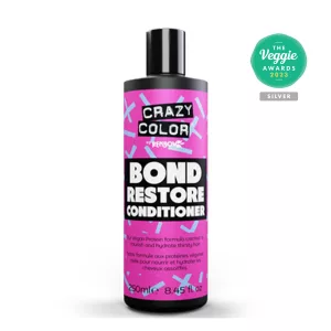 Das Crazy Color Bond Restore Conditioner ist ein hochwirksames Mittel zur Reparatur und Regeneration Ihrer Haare. Die konzentrierte Pflegeformel wurde entwickelt, um trockenes, beschädigtes Haar zu revitalisieren und ihm wieder zu einem gesunden, glänzenden Aussehen zu verhelfen.