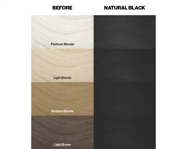 Crazy Color Black 032 ist eine spezielle Haarfarbe aus der Crazy Color Produktreihe. Dies ist ein schwarzes Haarfärbemittel und es ist ein vielseitiges Wunder. Wenn Sie einer helleren Farbe etwas mehr Tiefe verleihen möchten, ist Schwarz die perfekte Lösung. Es funktioniert auch hervorragend für einfache rabenschwarze Haare.