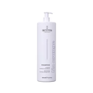 No-Orange Shampoo, von italienischer Marke ENVIE, mit einer hohen Konzentration an blauen Pigmenten, neutralisiert unerwünschte Kupfer-, Rot- und Orangetöne.