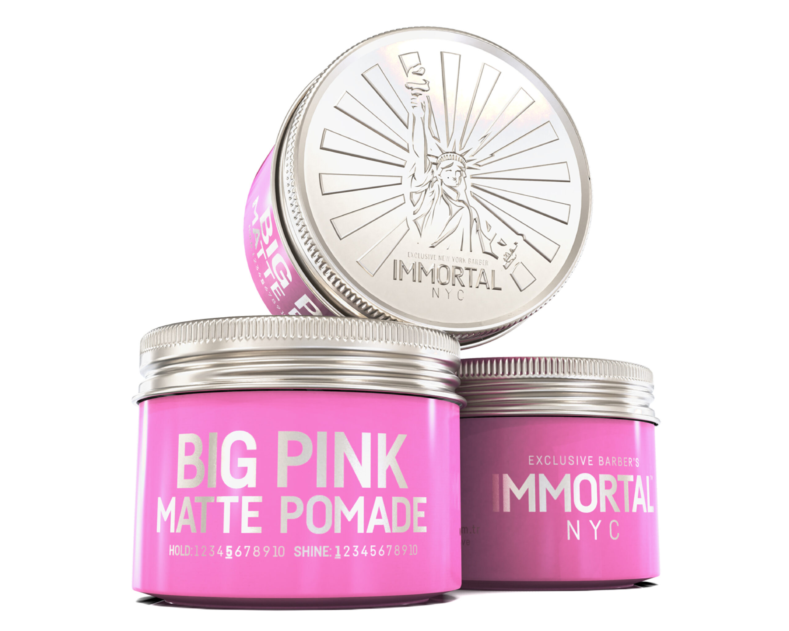 LUXEAL IMMORTAL NYC BIG PINK MATTE POMADE 100 ML
