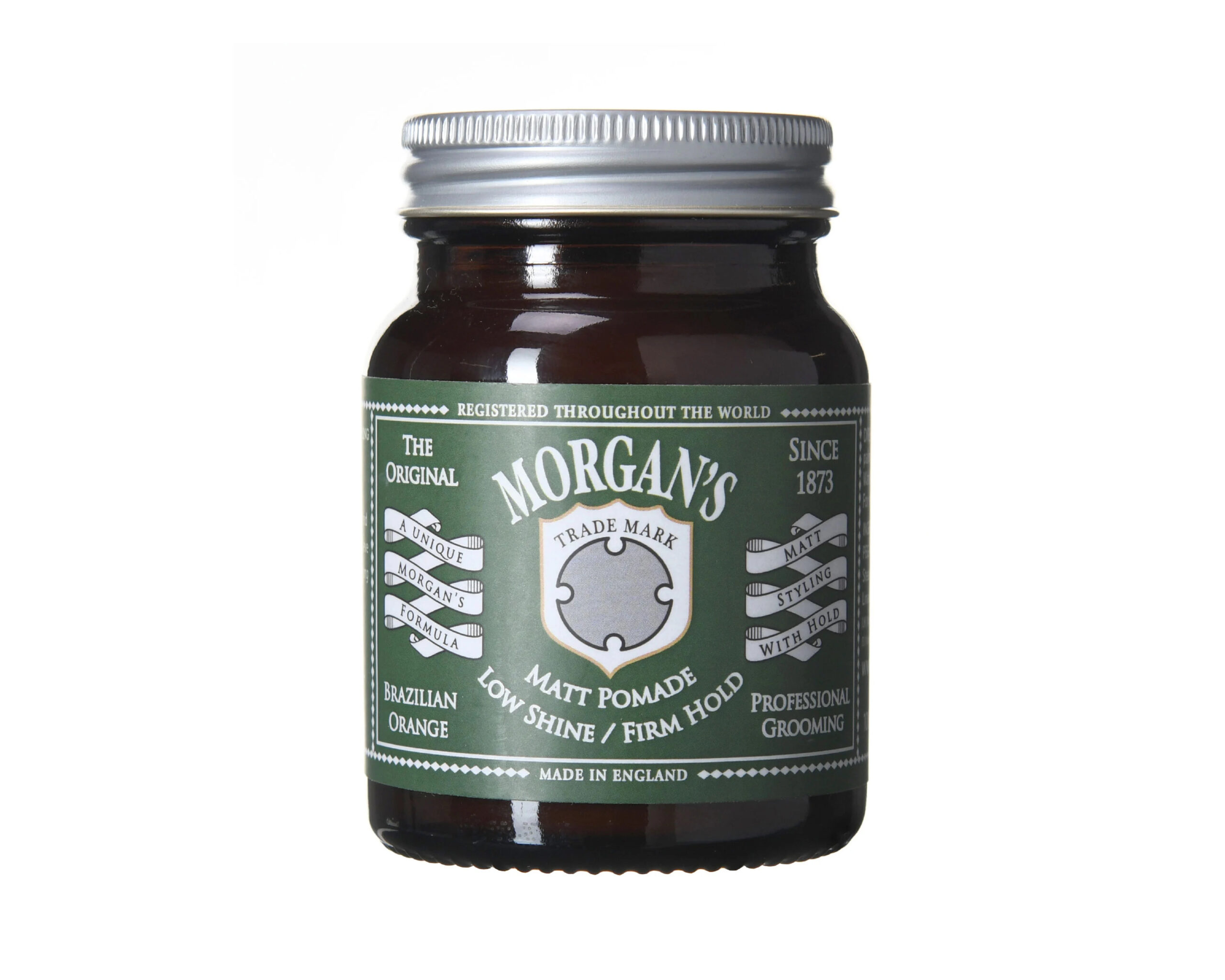 LUXEAL MORGANS BRAZILIAN ORANGE MATT POMADE LOW SHINEFIRM HOLD